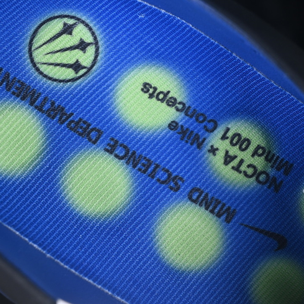 Nike x Nocta Mind 001 Black and Blue Slide